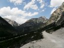 Passata Cortina, si sale verso il Passo Cimabanche