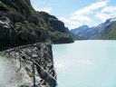 Sentiero a picco sul lago